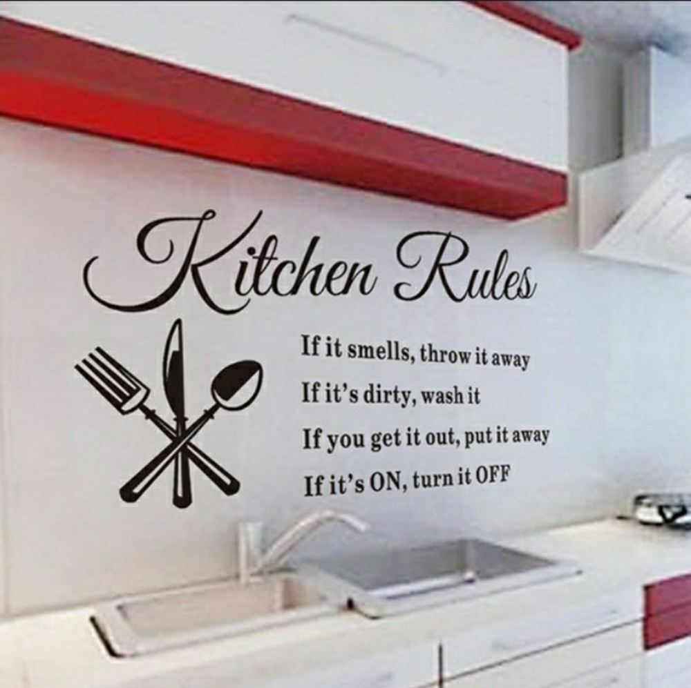 Kitchen wall quotes